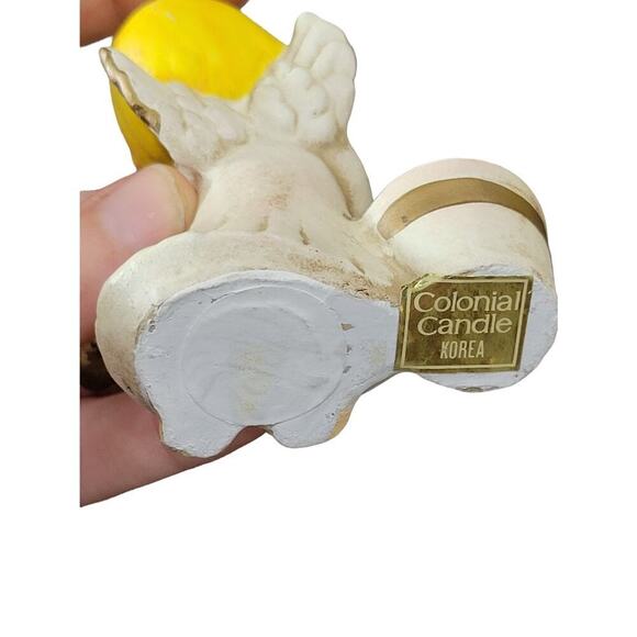 Vintage Colonial Candle Angel Candle Holders Set of 2 Korea - Picture 8 of 8